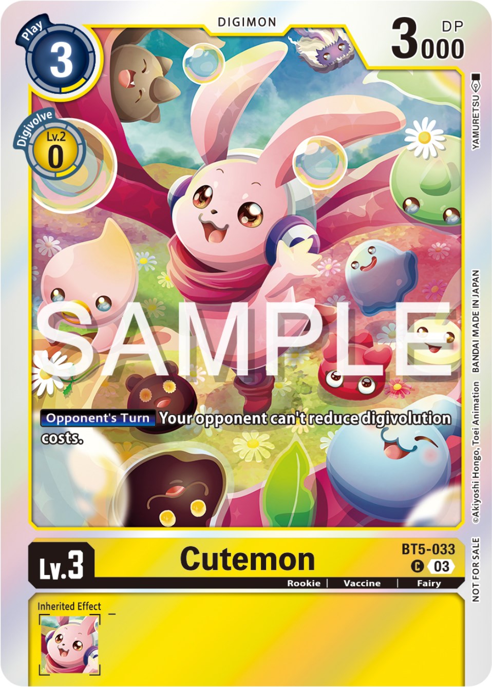 Cutemon [BT5-033] (Winner Pack -Exceed Apocalypse-) [Battle of Omni Promos] | Clutch Gaming