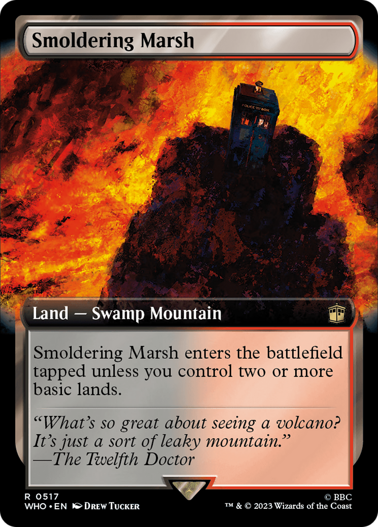 Smoldering Marsh (Extended Art) [Doctor Who] | Clutch Gaming