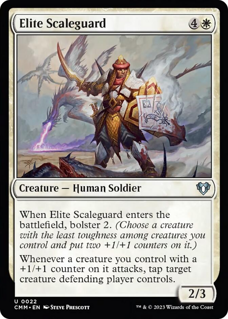 Elite Scaleguard [Commander Masters] | Clutch Gaming