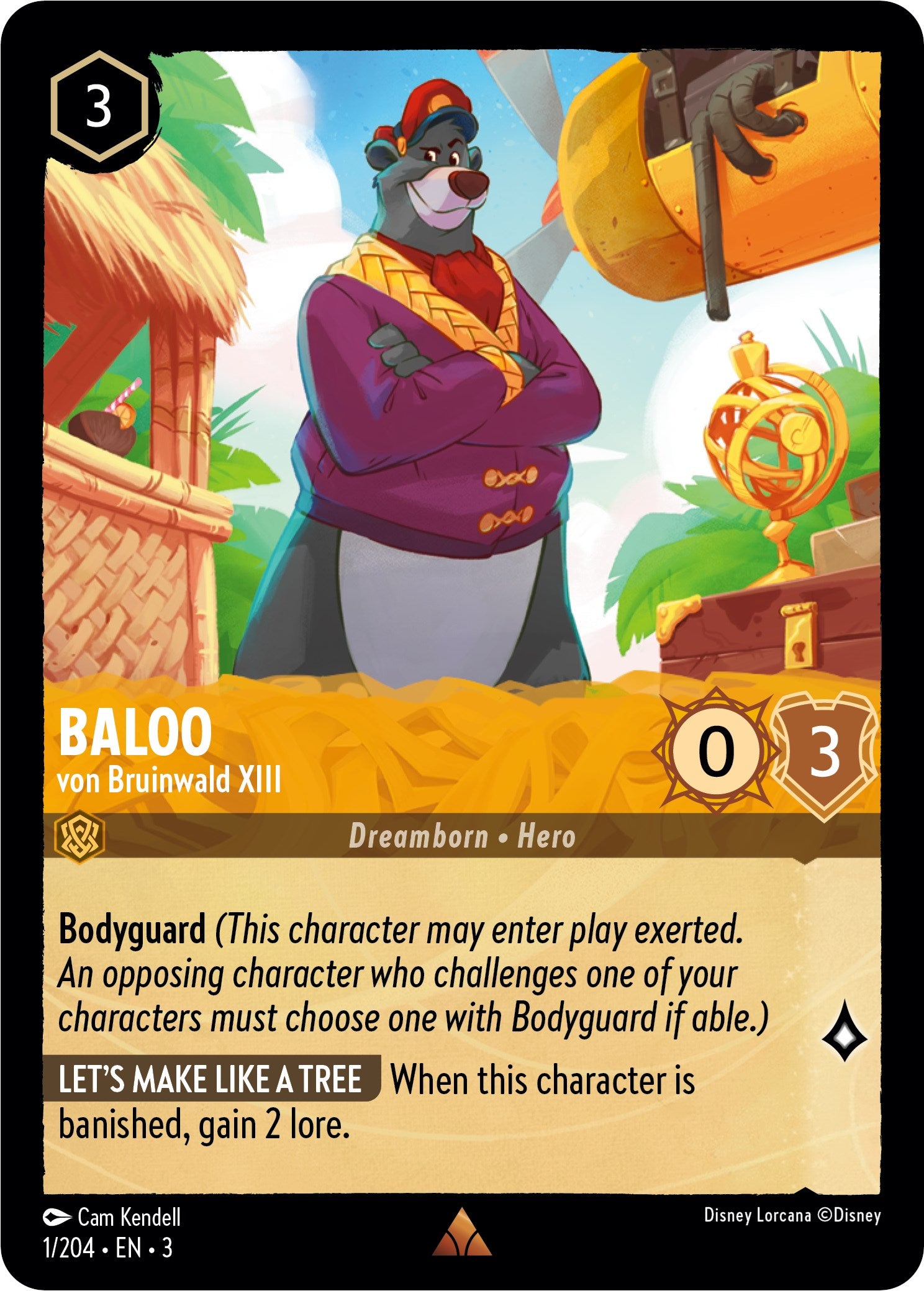 Baloo - von Bruinwald XIII (1/204) [Into the Inklands] | Clutch Gaming