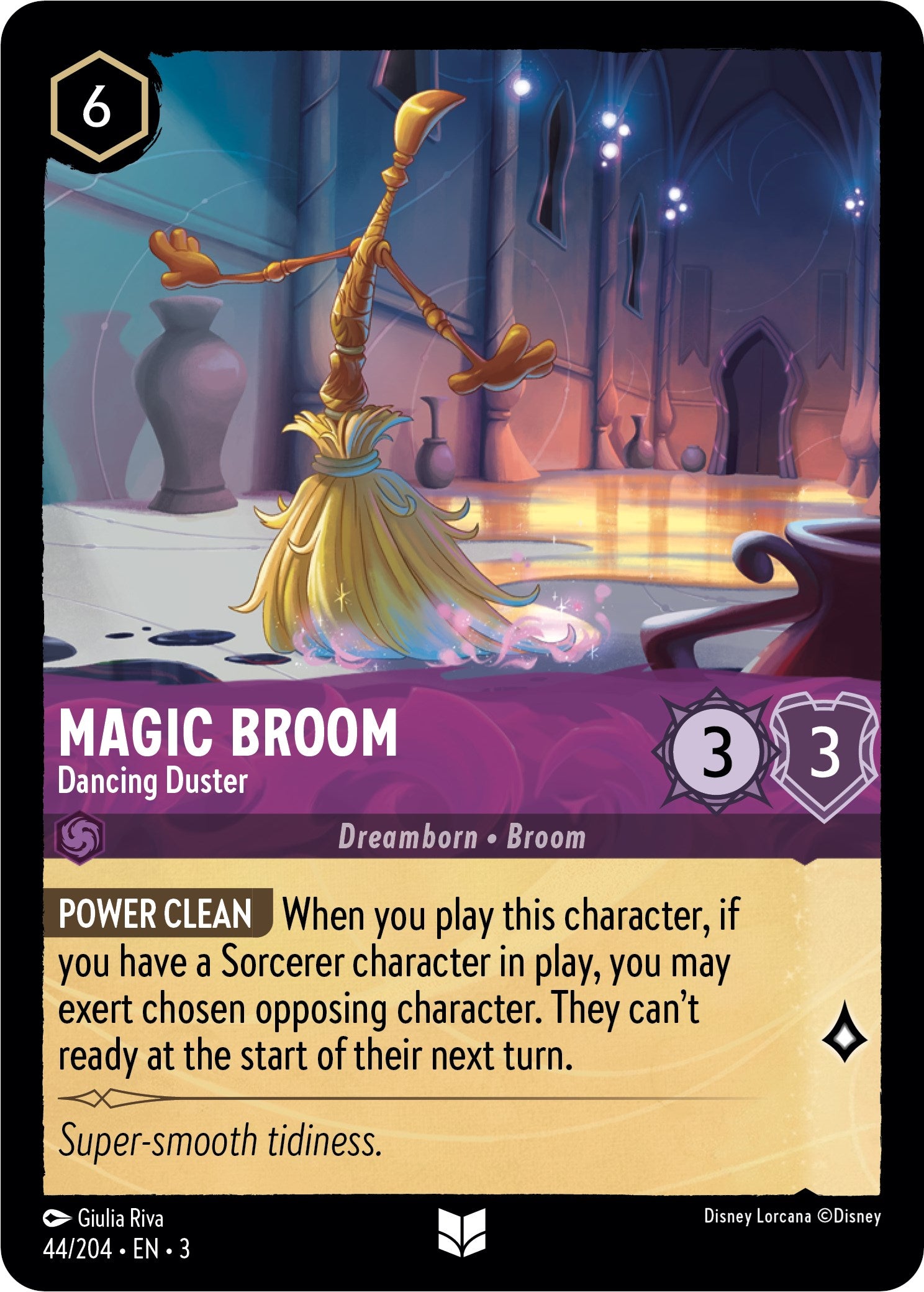 Magic Broom - Dancing Duster (44/204) [Into the Inklands] | Clutch Gaming