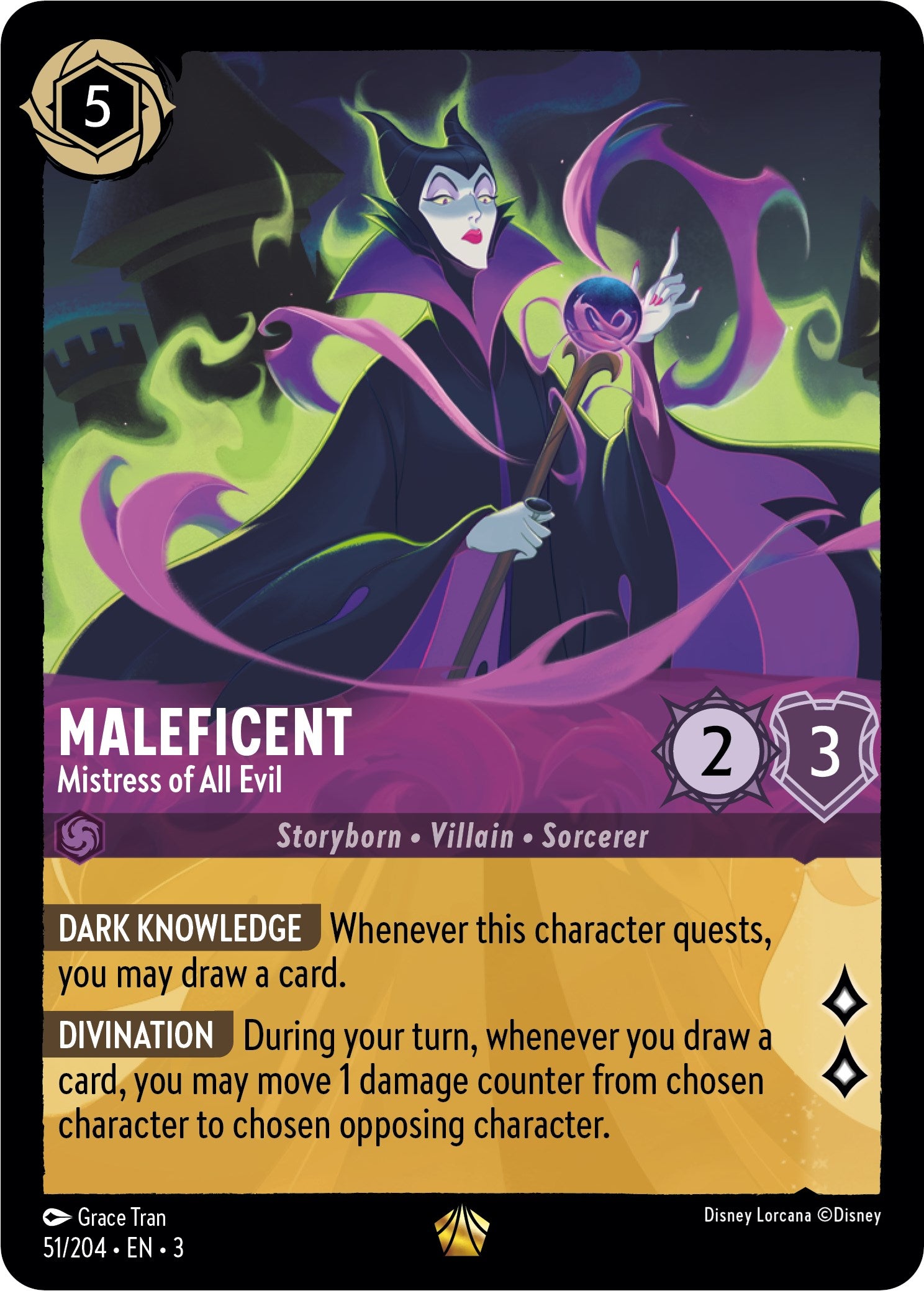 Maleficent - Mistress of All Evil (51/204) [Into the Inklands] | Clutch Gaming