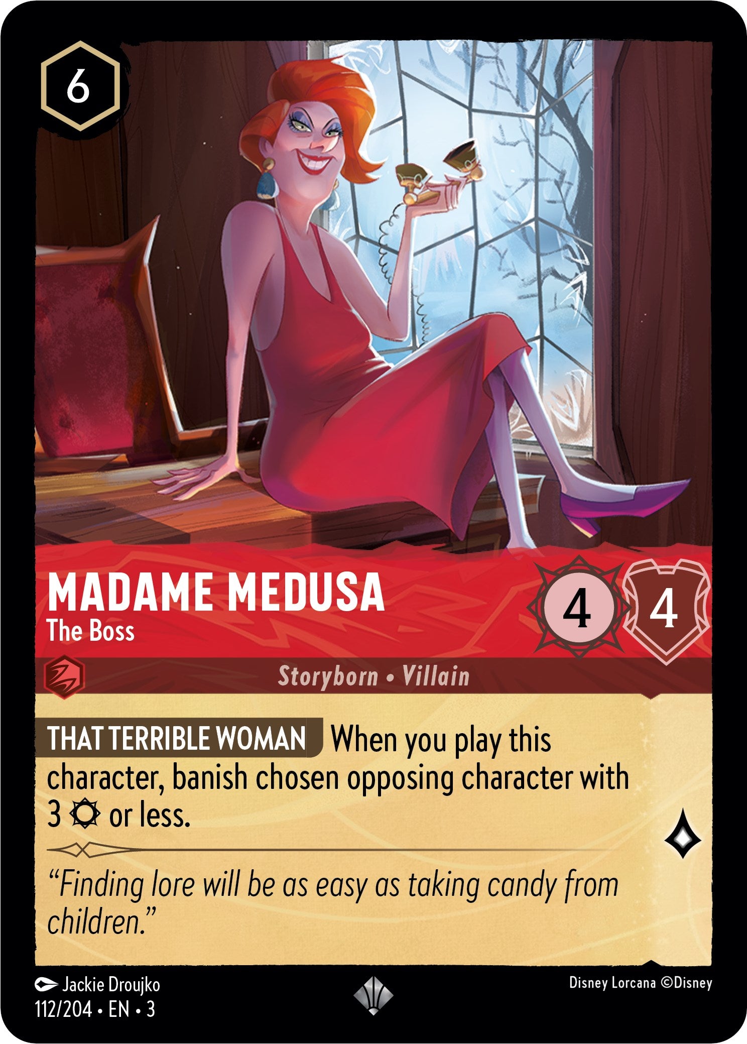 Madame Medusa - The Boss (112/204) [Into the Inklands] | Clutch Gaming