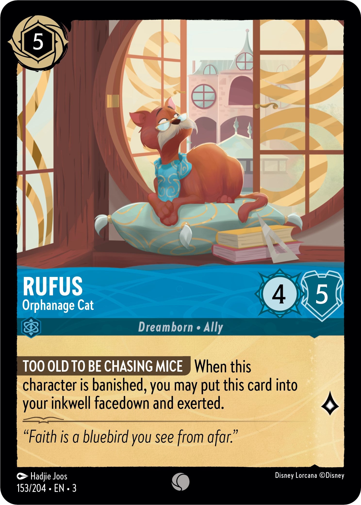 Rufus - Orphanage Cat (153/204) [Into the Inklands] | Clutch Gaming