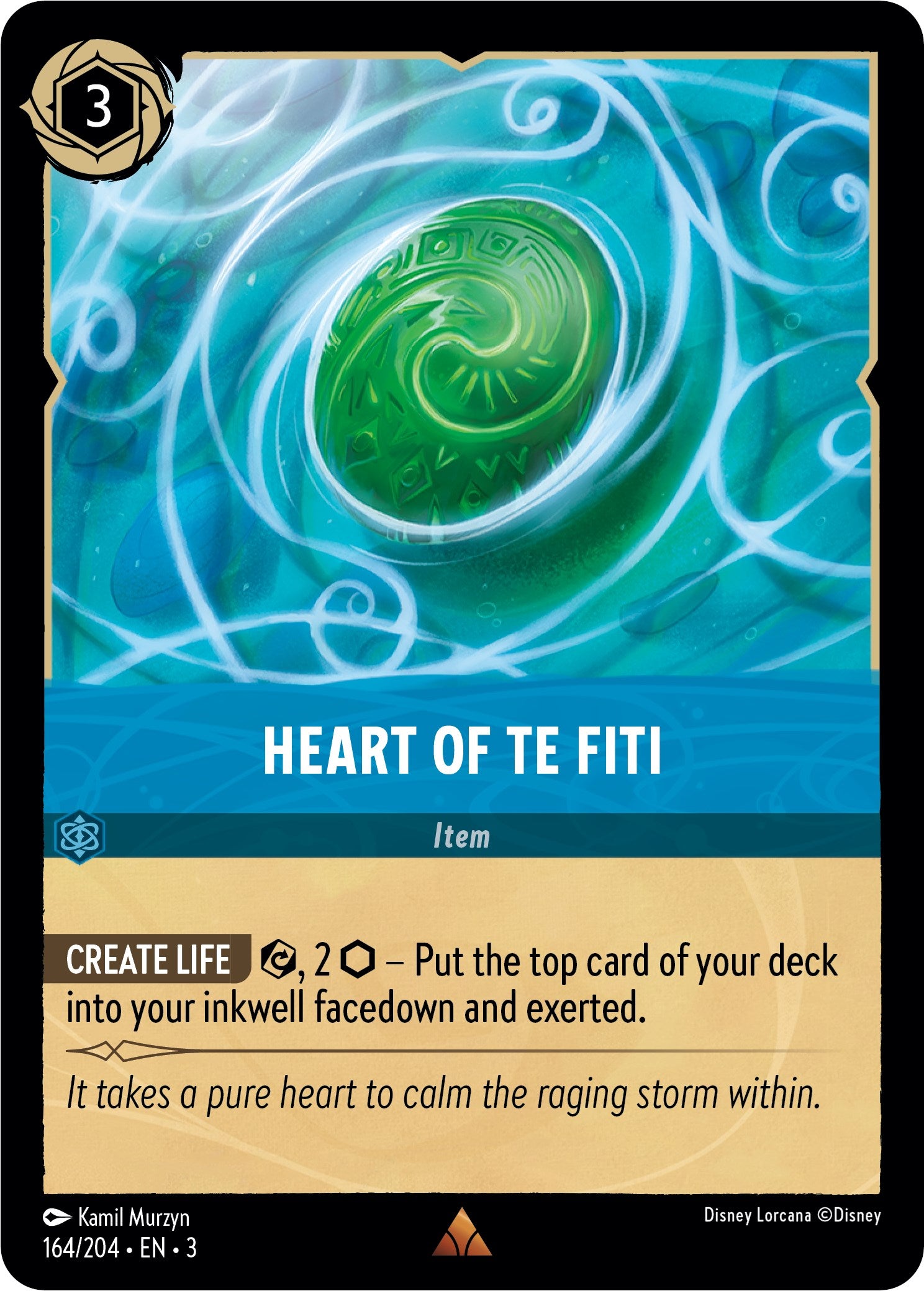 Heart of Te Fiti (164//204) [Into the Inklands] | Clutch Gaming