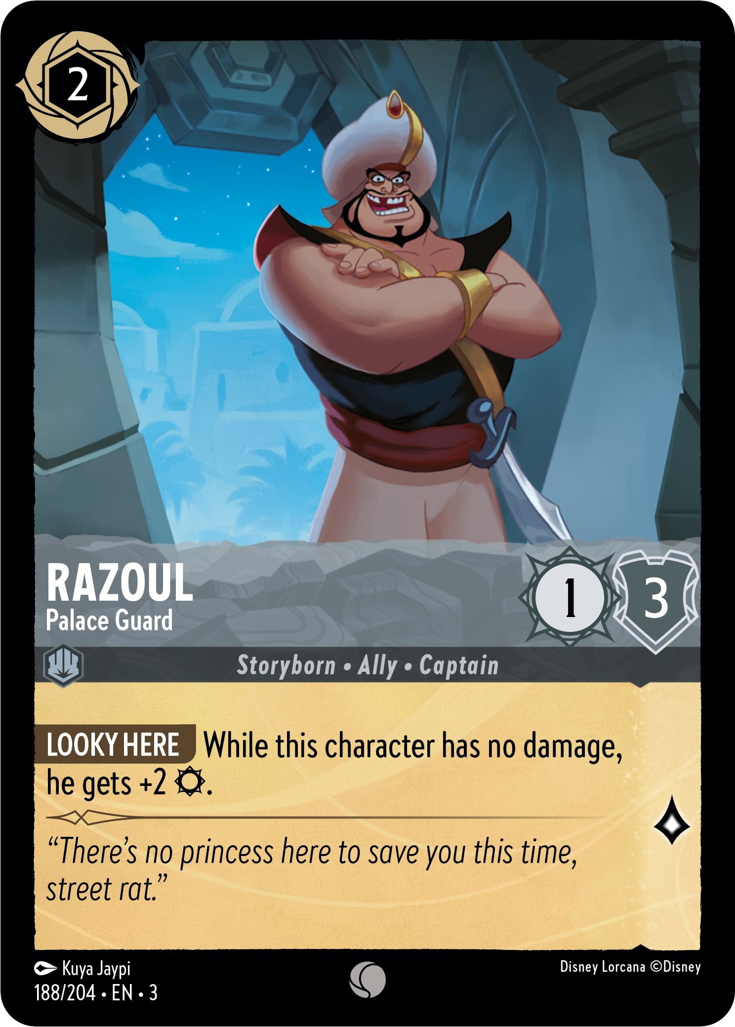 Razoul - Palace Guard (188/204) [Into the Inklands] | Clutch Gaming