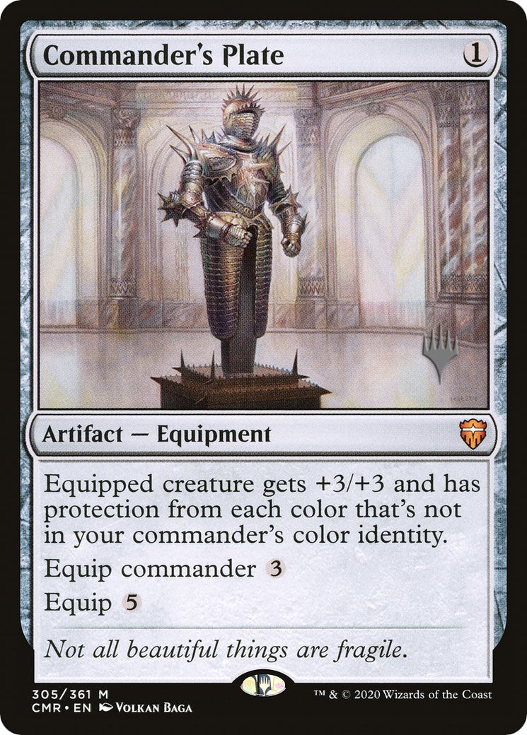 Commander's Plate (Promo Pack) [Murders at Karlov Manor Promos] | Clutch Gaming