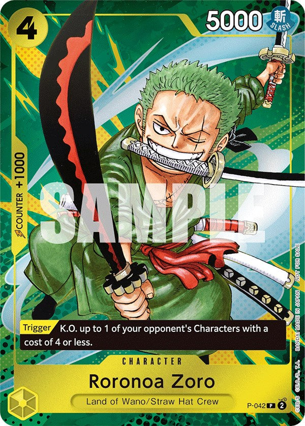 Roronoa Zoro (Event Pack Vol. 3) [One Piece Promotion Cards] | Clutch Gaming