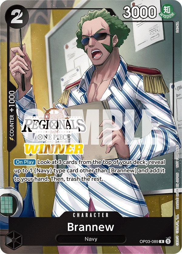 Brannew (Online Regional 2024) [Winner] [One Piece Promotion Cards] | Clutch Gaming