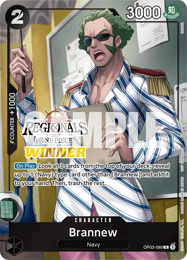 Brannew (Offline Regional 2024) [Winner] [One Piece Promotion Cards] | Clutch Gaming