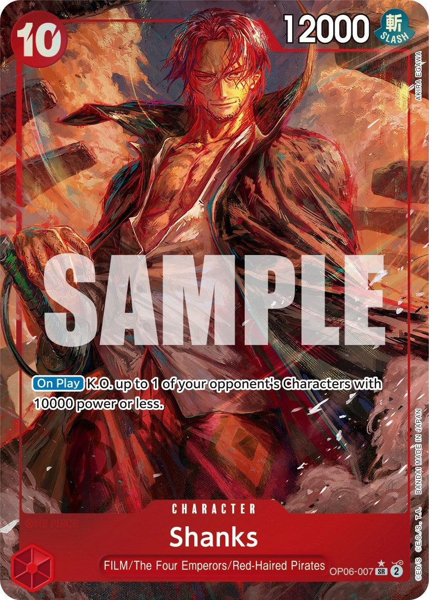 Shanks (Alternate Art) [Wings of the Captain] | Clutch Gaming