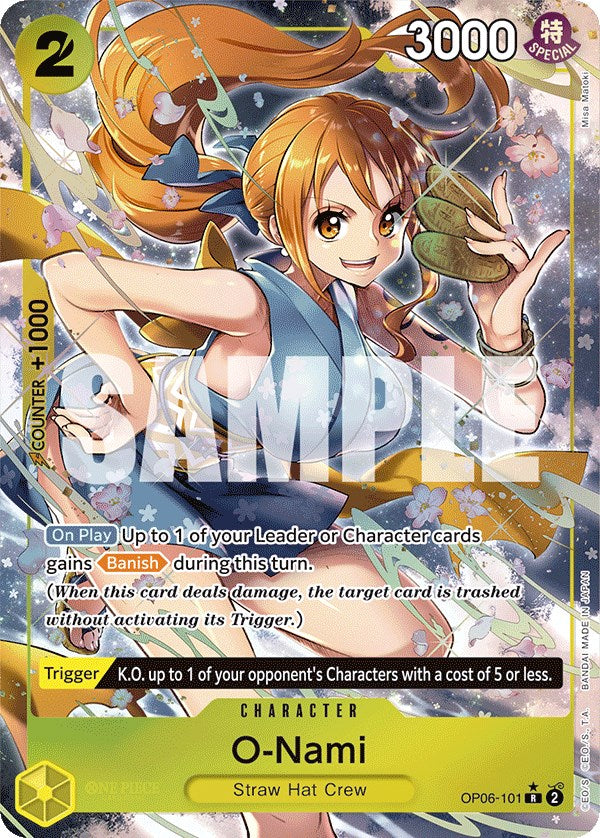 O-Nami (Alternate Art) [Wings of the Captain] | Clutch Gaming