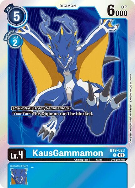 KausGammamon [BT9-023] (Double Pack Set 02) [X Record] | Clutch Gaming