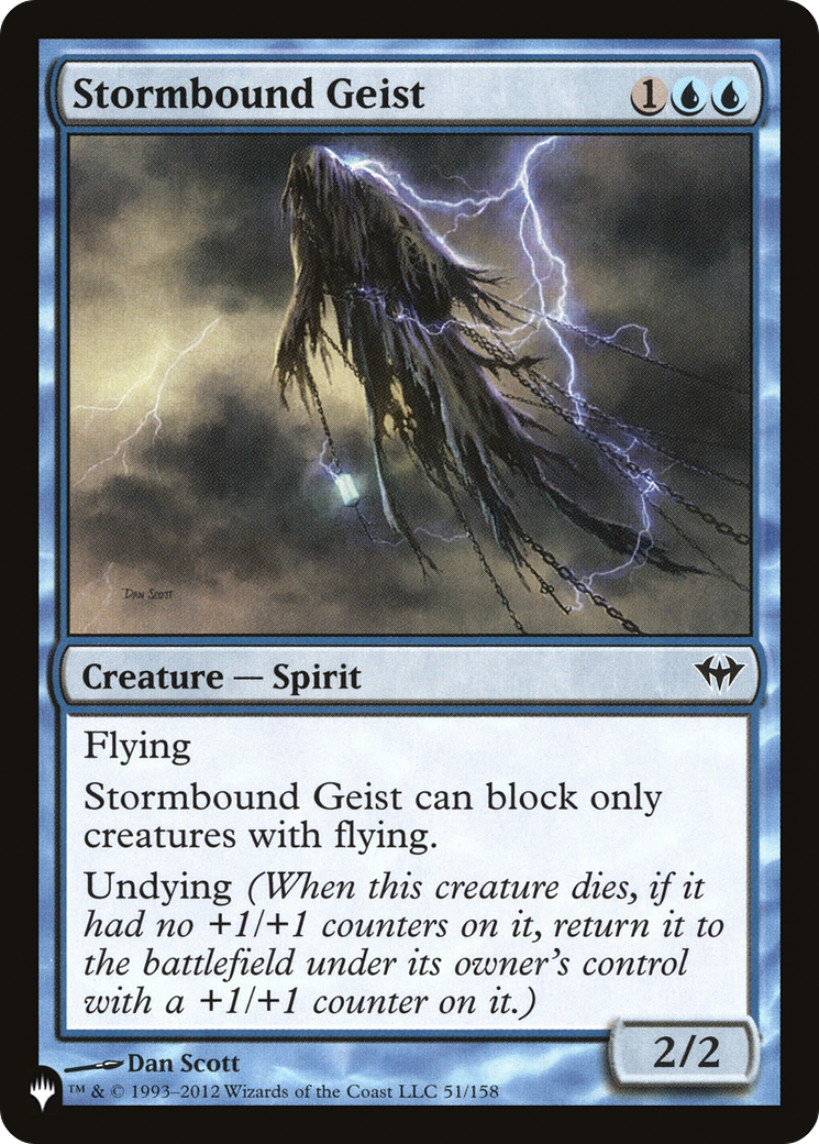 Stormbound Geist [The List Reprints] | Clutch Gaming