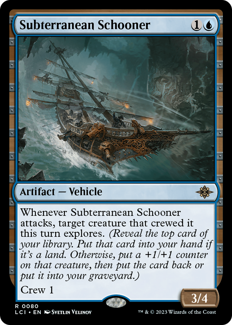 Subterranean Schooner [The Lost Caverns of Ixalan] | Clutch Gaming