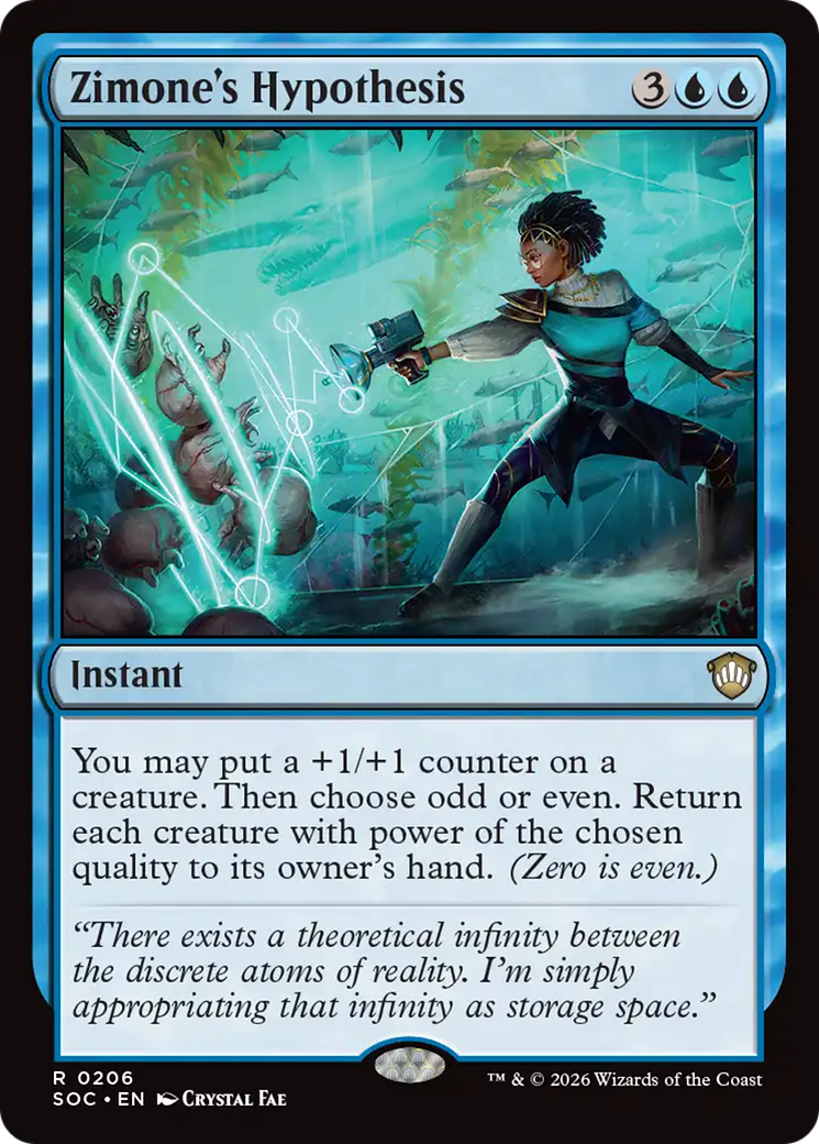 Zimone's Hypothesis [Secrets of Strixhaven Commander] | Clutch Gaming