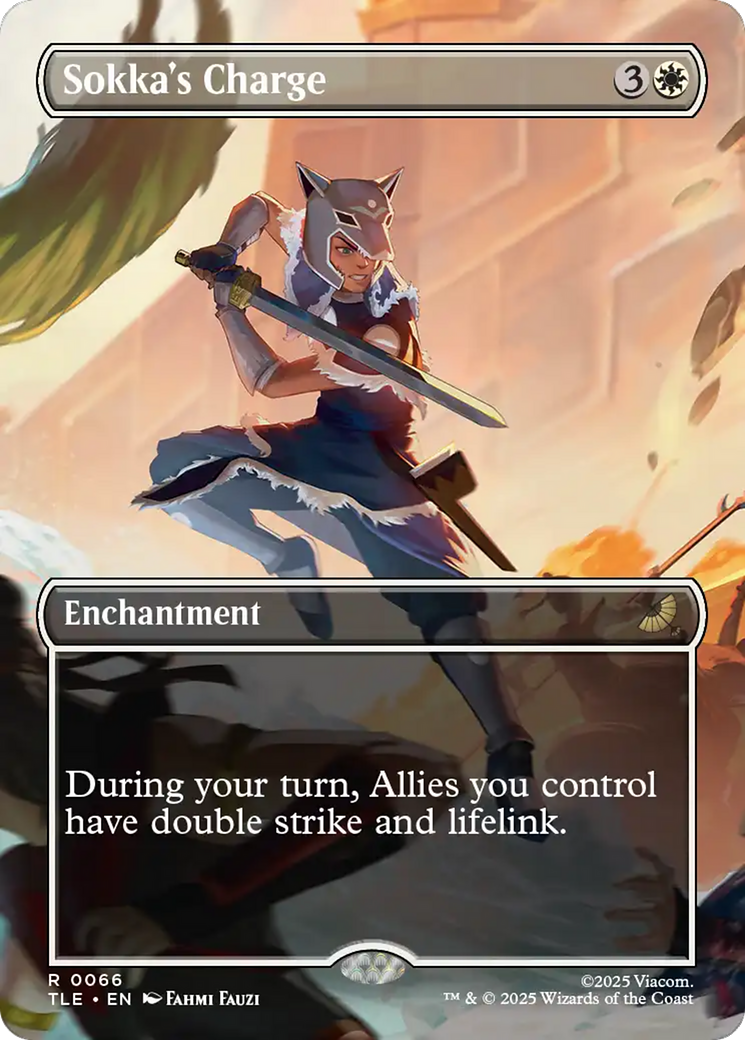 Sokka's Charge (Borderless) [Avatar: The Last Airbender: Eternal-Legal] | Clutch Gaming