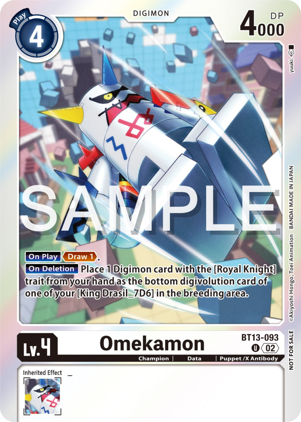 Omekamon [BT13-093] (Event Pack 6) [Versus Royal Knights Promos] | Clutch Gaming