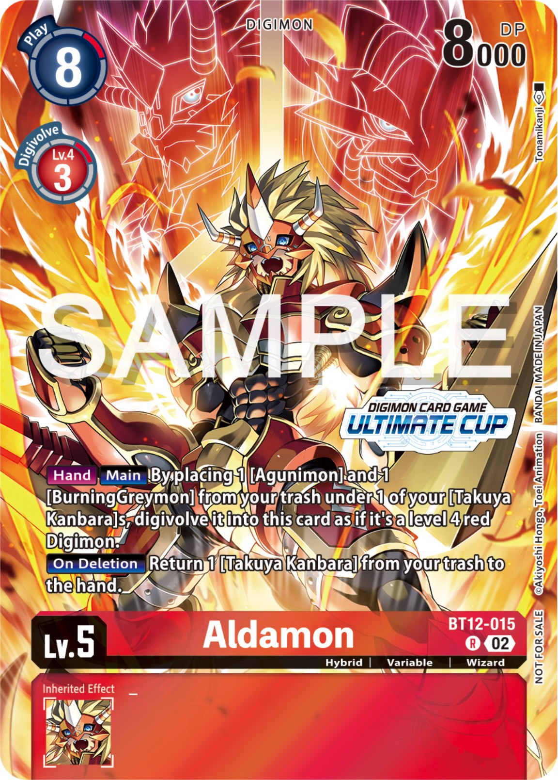 Aldamon [BT12-015] (Ultimate Cup 2024) [Across Time Promos] | Clutch Gaming