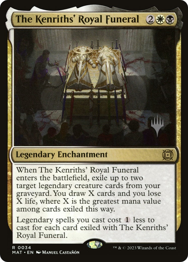 The Kenriths' Royal Funeral (Promo Pack) [Murders at Karlov Manor Promos] | Clutch Gaming