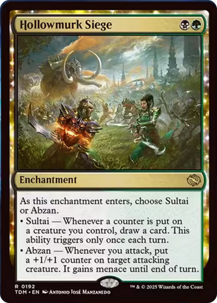 Hollowmurk Siege [Tarkir: Dragonstorm] | Clutch Gaming