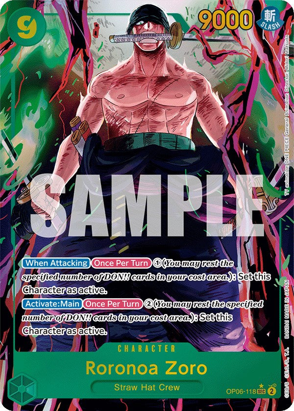 Roronoa Zoro (Alternate Art) [Wings of the Captain] | Clutch Gaming