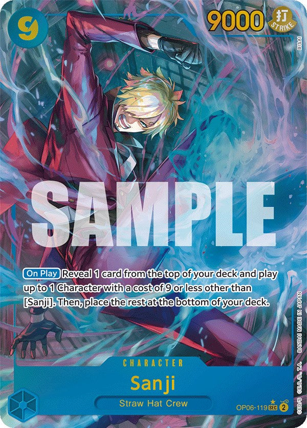 Sanji (Alternate Art) [Wings of the Captain] | Clutch Gaming