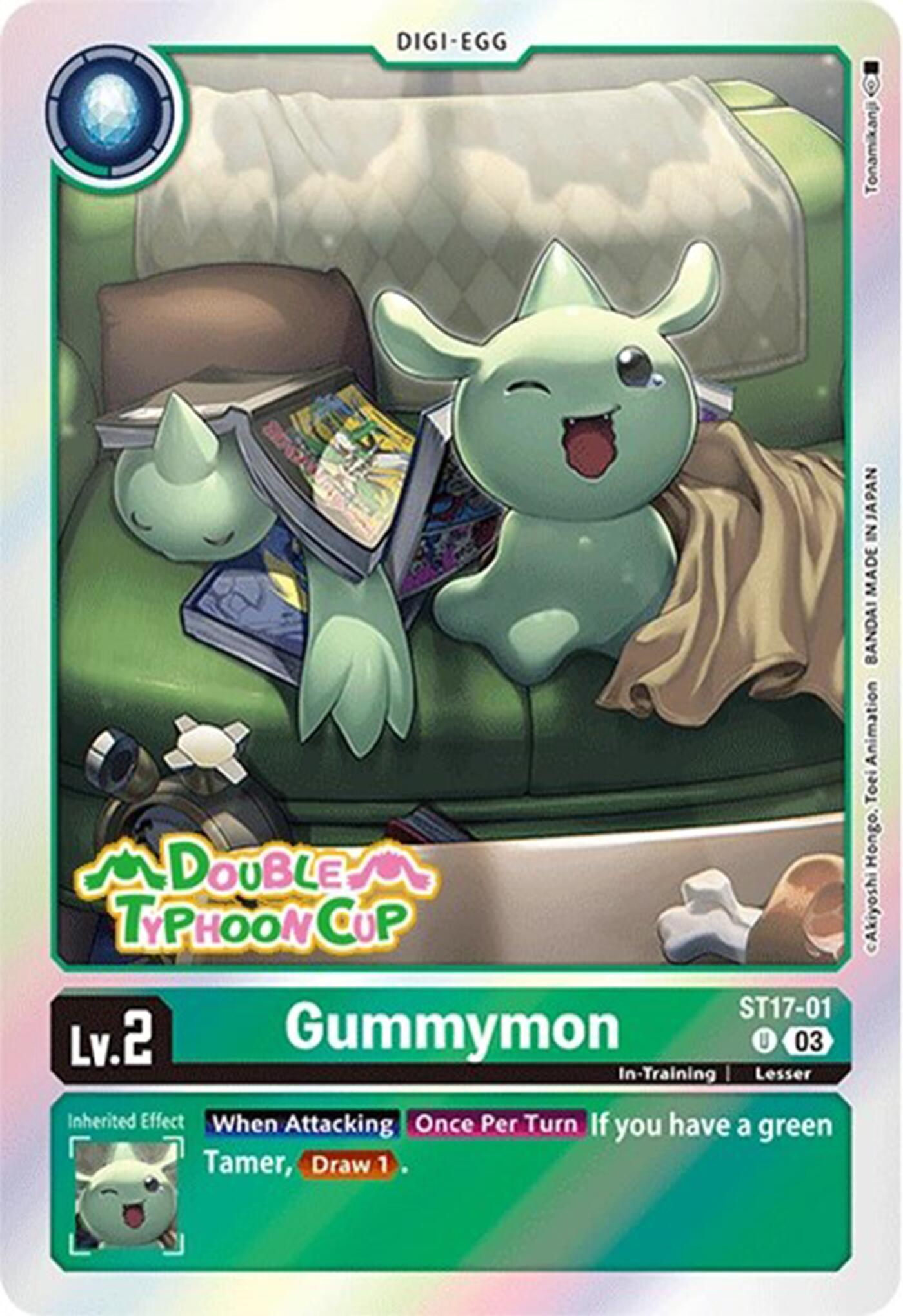 Gummymon [ST17-01] [Starter Deck: Double Typhoon Advanced Deck Set Pre-Release Cards] | Clutch Gaming