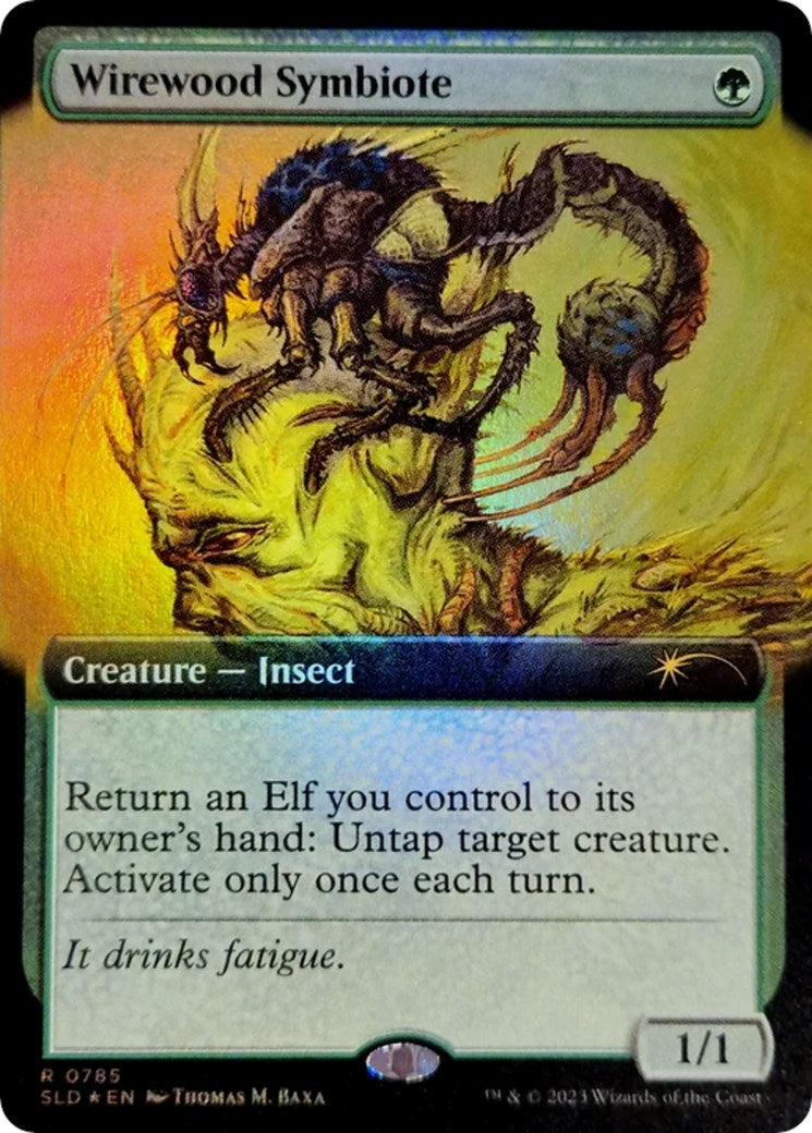 Wirewood Symbiote (Extended Art) [Secret Lair Drop Series] | Clutch Gaming