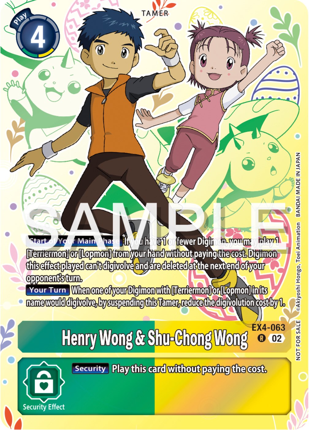 Henry Wong & Shu-Chong Wong [EX4-063] (Spring Break Event 2024) [Alternative Being Booster Promos] | Clutch Gaming