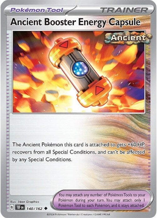 Ancient Booster Energy Capsule (140/162) [Scarlet & Violet: Temporal Forces] | Clutch Gaming