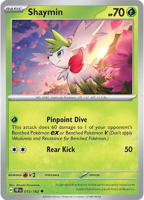 Shaymin (013/162) [Scarlet & Violet: Temporal Forces] | Clutch Gaming