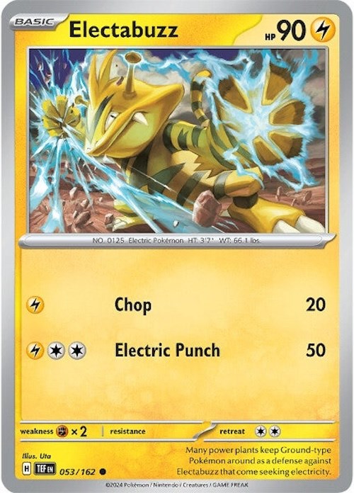 Electabuzz (053/162) [Scarlet & Violet: Temporal Forces] | Clutch Gaming