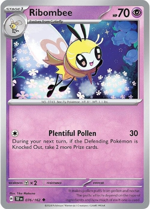 Ribombee (076/162) [Scarlet & Violet: Temporal Forces] | Clutch Gaming