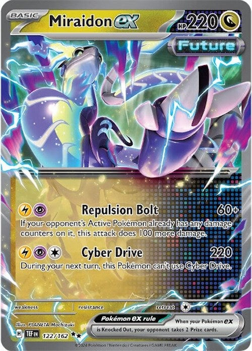 Miraidon ex (122/162) [Scarlet & Violet: Temporal Forces] | Clutch Gaming