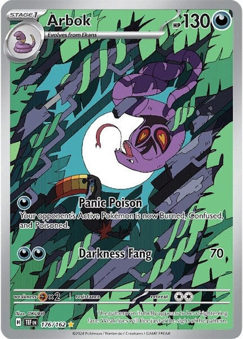 Arbok (176/162) [Scarlet & Violet: Temporal Forces] | Clutch Gaming