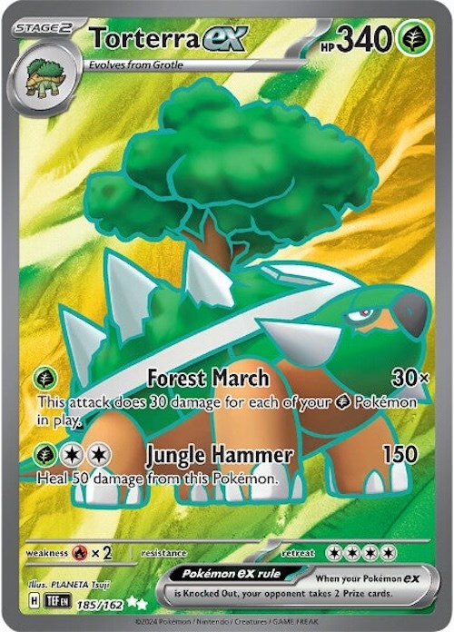 Torterra ex (185/162) [Scarlet & Violet: Temporal Forces] | Clutch Gaming