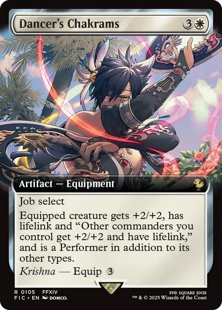 Dancer's Chakrams (Extended Art) [FINAL FANTASY Commander] | Clutch Gaming