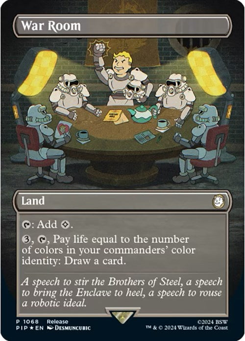 War Room (Borderless) [Fallout Promos] | Clutch Gaming