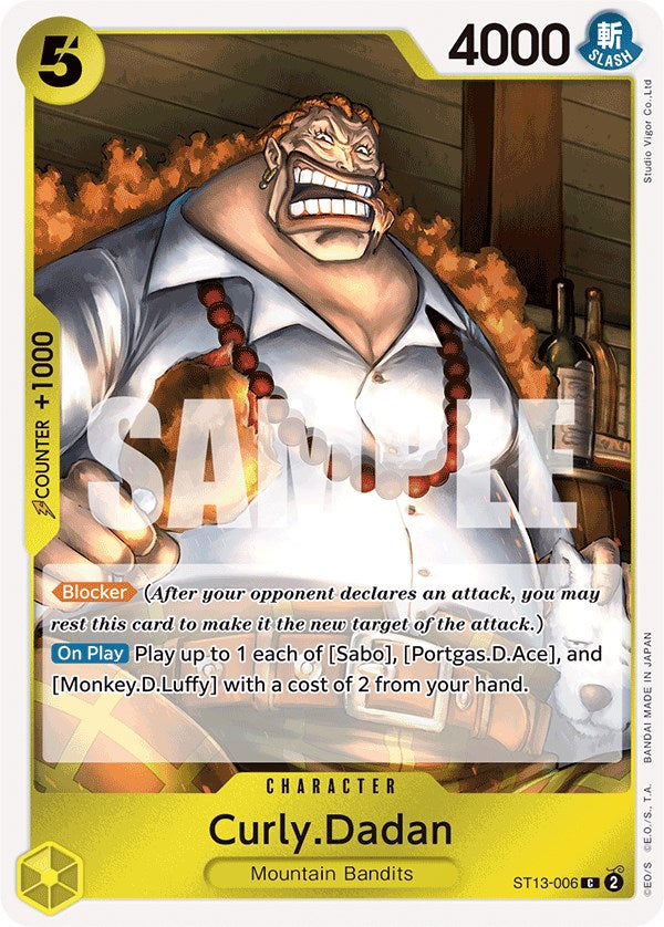 Curly.Dadan [Ultra Deck: The Three Brothers] | Clutch Gaming