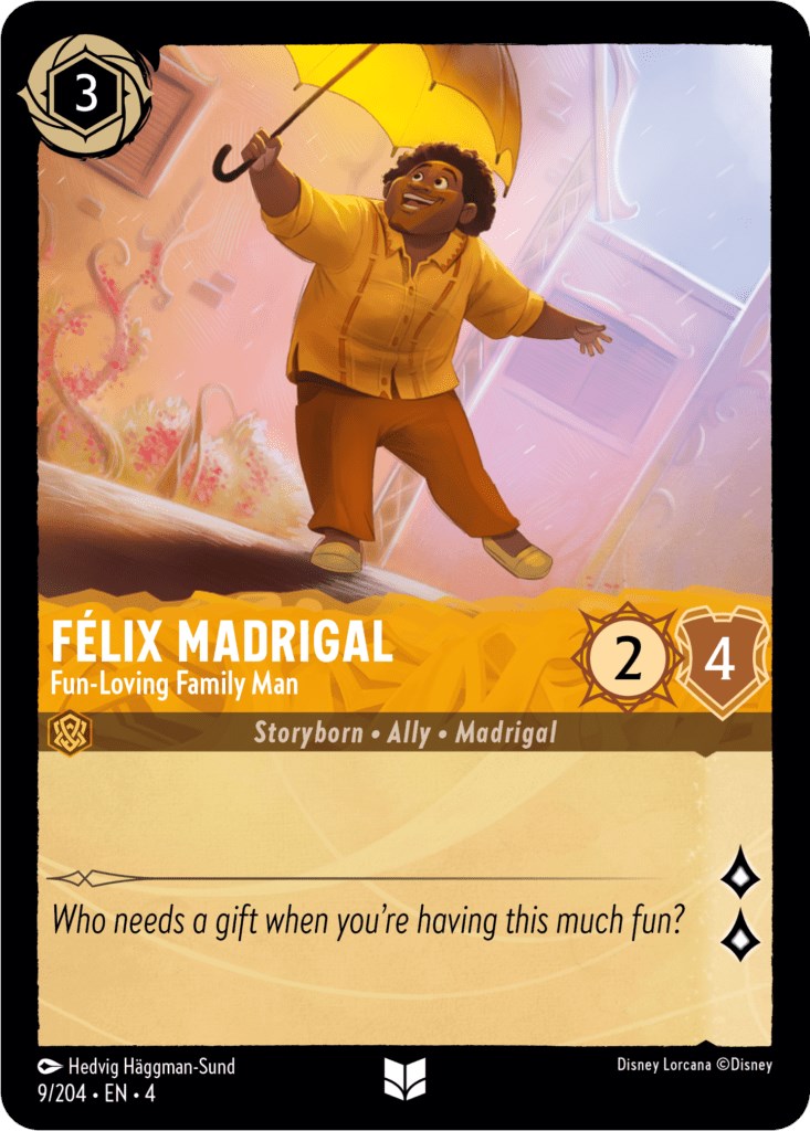 Felix Madrigal - Fun-Loving Family Man (9/204) [Ursula's Return] | Clutch Gaming