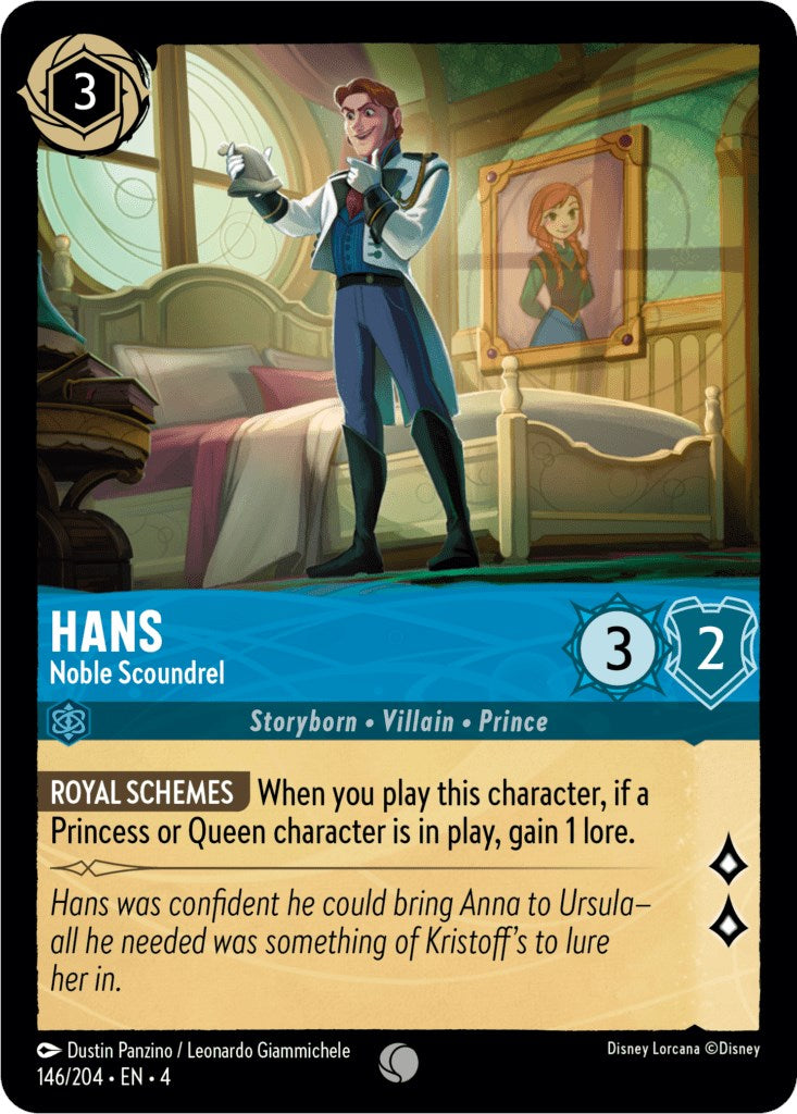 Hans - Noble Scoundrel (146/204) [Ursula's Return] | Clutch Gaming