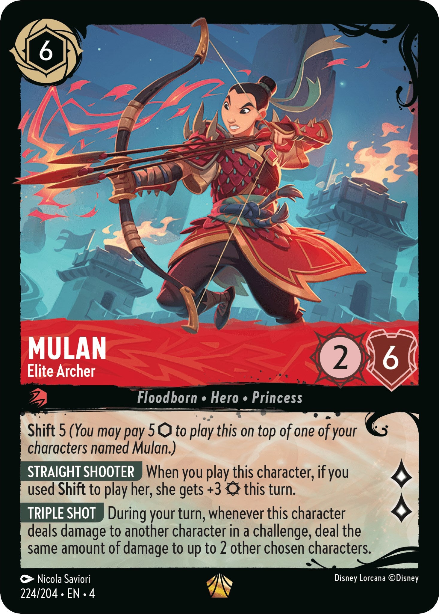 Mulan - Elite Archer (224/204) (244/204) [Illumineer's Quest: Deep Trouble] | Clutch Gaming
