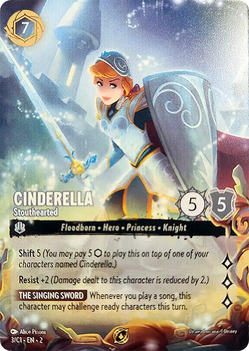 Cinderella - Stouthearted (3) [Promo Cards] | Clutch Gaming