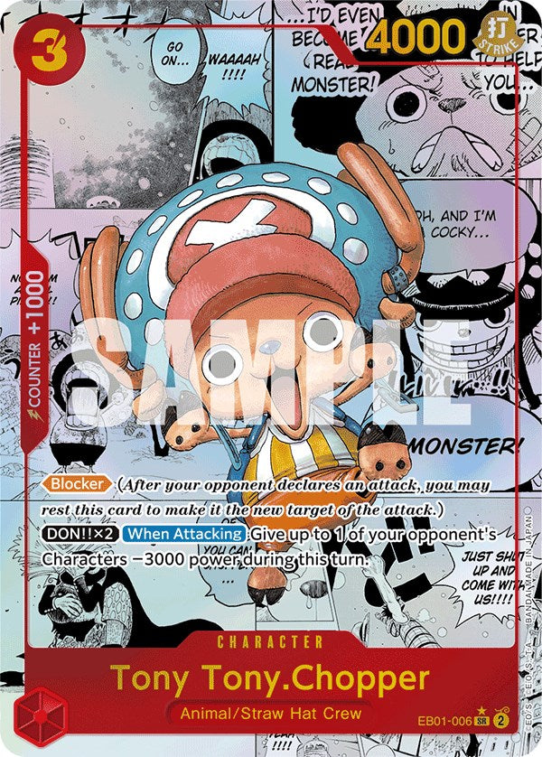 Tony Tony.Chopper (Alternate Art) (Manga) [Extra Booster: Memorial Collection] | Clutch Gaming