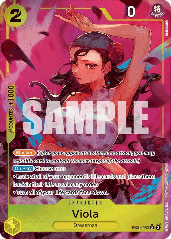 Viola (Alternate Art) [Extra Booster: Memorial Collection] | Clutch Gaming