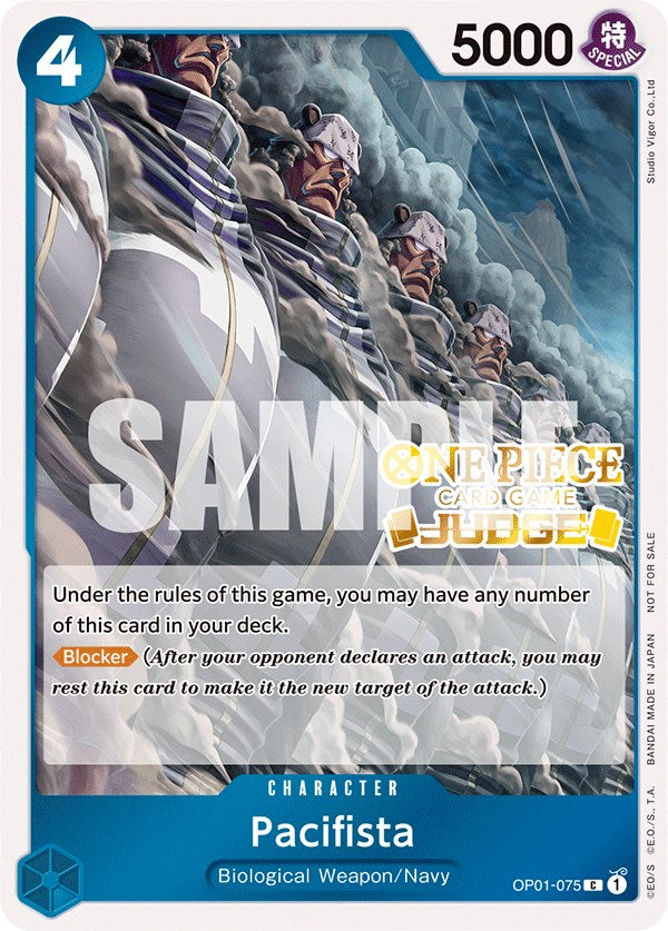 Pacifista (Judge Pack Vol. 3) [One Piece Promotion Cards] | Clutch Gaming