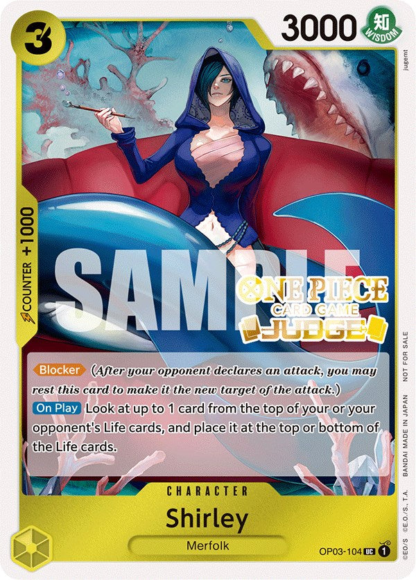 Shirley (Judge Pack Vol. 3) [One Piece Promotion Cards] | Clutch Gaming