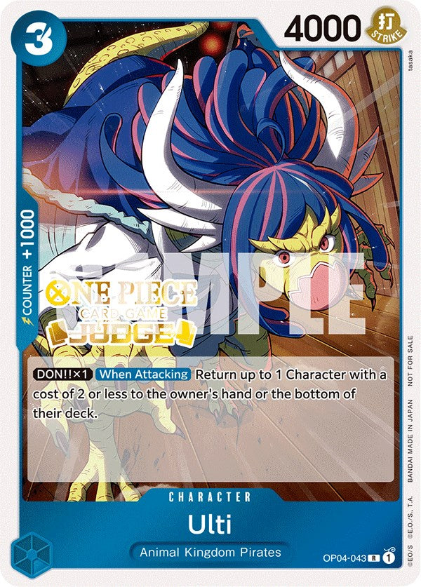 Ulti (Judge Pack Vol. 3) [One Piece Promotion Cards] | Clutch Gaming