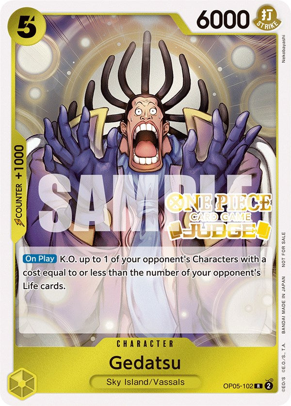 Gedatsu (Judge Pack Vol. 3) [One Piece Promotion Cards] | Clutch Gaming